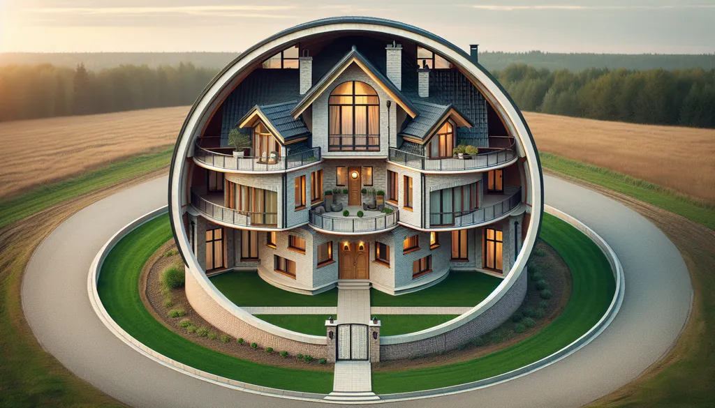 Casa con forma circular