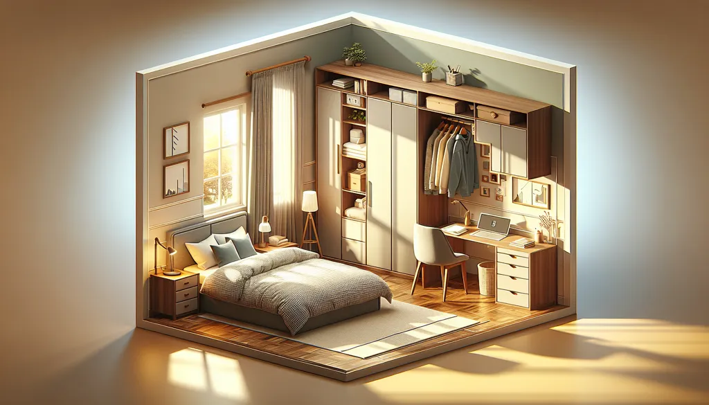 muebles para dormitorio diseño 3D